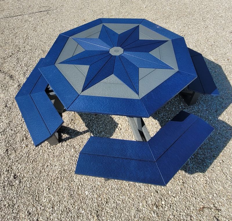 Zimmerman's Produce Picnic Table